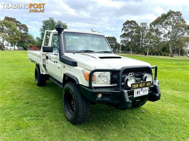 2012 TOYOTA LANDCRUISER WORKMATE (4X4) VDJ79R MY12 UPDATE CAB CHASSIS