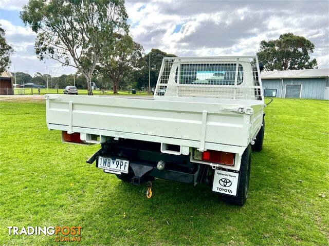 2012 TOYOTA LANDCRUISER WORKMATE (4X4) VDJ79R MY12 UPDATE CAB CHASSIS