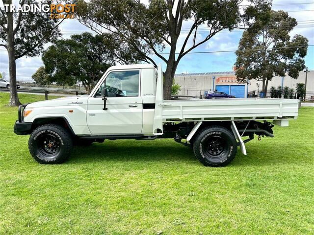 2012 TOYOTA LANDCRUISER WORKMATE (4X4) VDJ79R MY12 UPDATE CAB CHASSIS