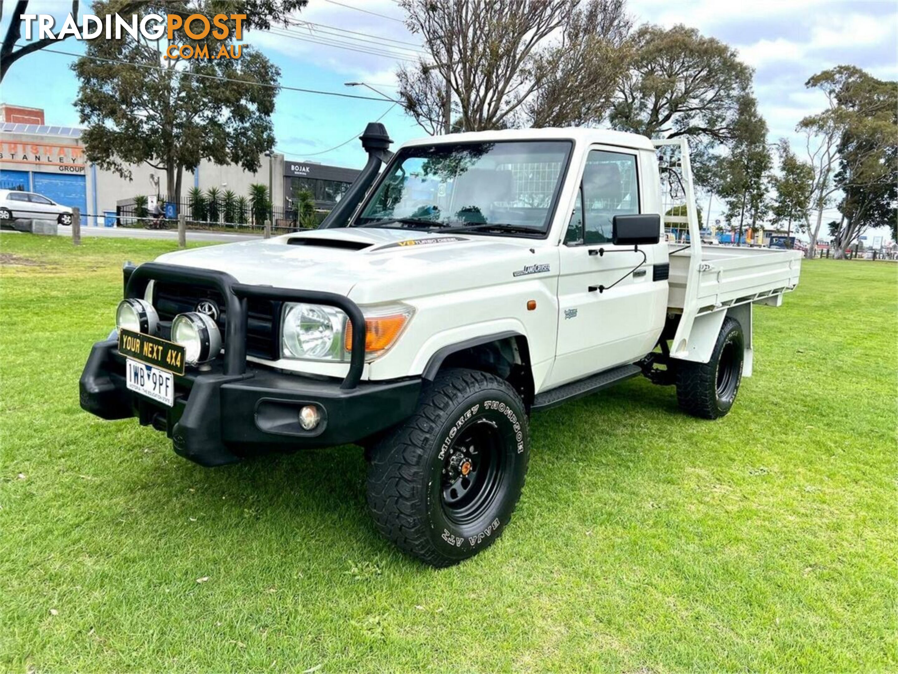 2012 TOYOTA LANDCRUISER WORKMATE (4X4) VDJ79R MY12 UPDATE CAB CHASSIS