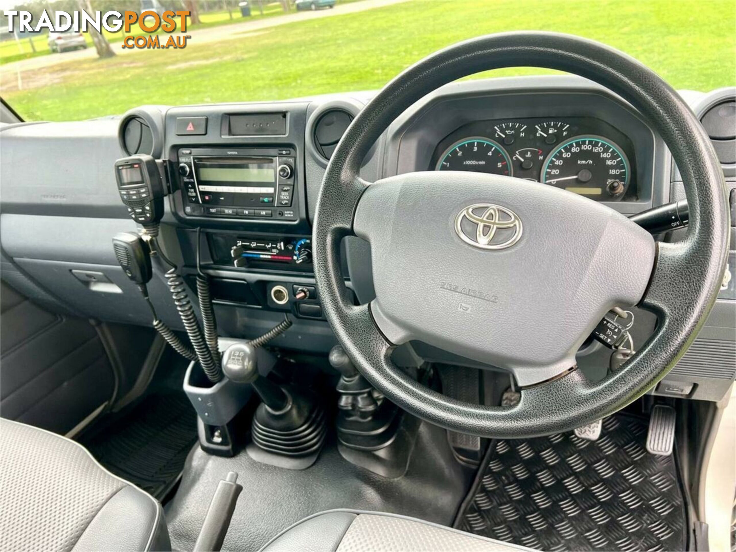 2012 TOYOTA LANDCRUISER WORKMATE (4X4) VDJ79R MY12 UPDATE CAB CHASSIS