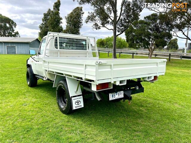 2012 TOYOTA LANDCRUISER WORKMATE (4X4) VDJ79R MY12 UPDATE CAB CHASSIS