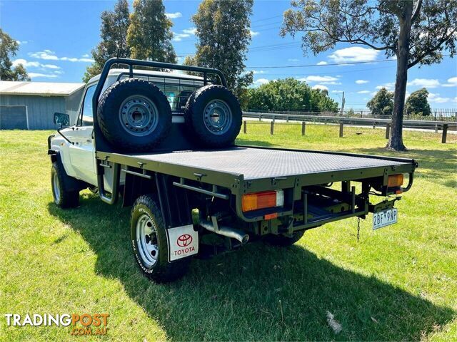 2017 TOYOTA LANDCRUISER WORKMATE (4X4) LC70 VDJ79R MY17 CAB CHASSIS