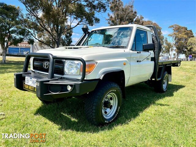 2017 TOYOTA LANDCRUISER WORKMATE (4X4) LC70 VDJ79R MY17 CAB CHASSIS