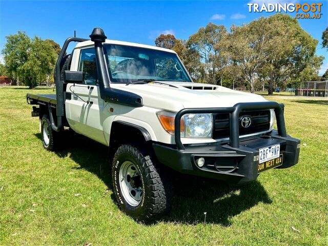 2017 TOYOTA LANDCRUISER WORKMATE (4X4) LC70 VDJ79R MY17 CAB CHASSIS