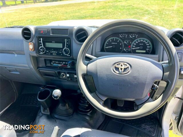 2017 TOYOTA LANDCRUISER WORKMATE (4X4) LC70 VDJ79R MY17 CAB CHASSIS