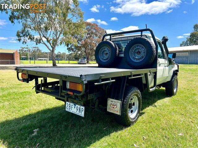 2017 TOYOTA LANDCRUISER WORKMATE (4X4) LC70 VDJ79R MY17 CAB CHASSIS