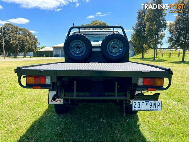 2017 TOYOTA LANDCRUISER WORKMATE (4X4) LC70 VDJ79R MY17 CAB CHASSIS