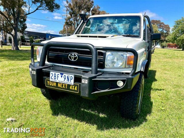 2017 TOYOTA LANDCRUISER WORKMATE (4X4) LC70 VDJ79R MY17 CAB CHASSIS