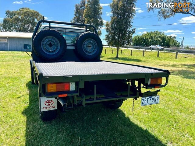 2017 TOYOTA LANDCRUISER WORKMATE (4X4) LC70 VDJ79R MY17 CAB CHASSIS