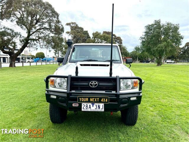 2019 TOYOTA LANDCRUISER WORKMATE (4X4) VDJ79R MY18 DOUBLE C\/CHAS