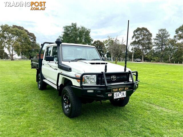 2019 TOYOTA LANDCRUISER WORKMATE (4X4) VDJ79R MY18 DOUBLE C\/CHAS