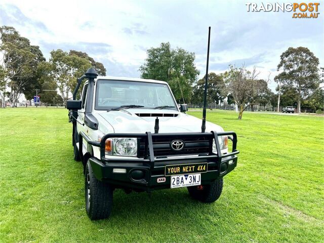 2019 TOYOTA LANDCRUISER WORKMATE (4X4) VDJ79R MY18 DOUBLE C\/CHAS