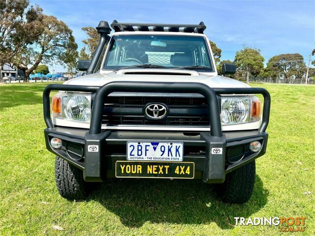 2016 TOYOTA LANDCRUISER WORKMATE (4X4) VDJ79R MY12 UPDATE DOUBLE C\/CHAS