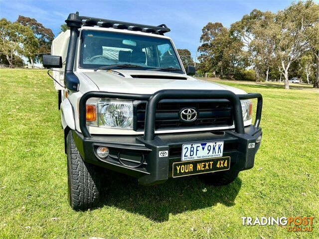 2016 TOYOTA LANDCRUISER WORKMATE (4X4) VDJ79R MY12 UPDATE DOUBLE C\/CHAS