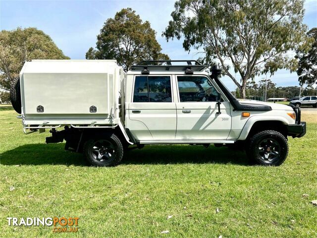 2016 TOYOTA LANDCRUISER WORKMATE (4X4) VDJ79R MY12 UPDATE DOUBLE C\/CHAS