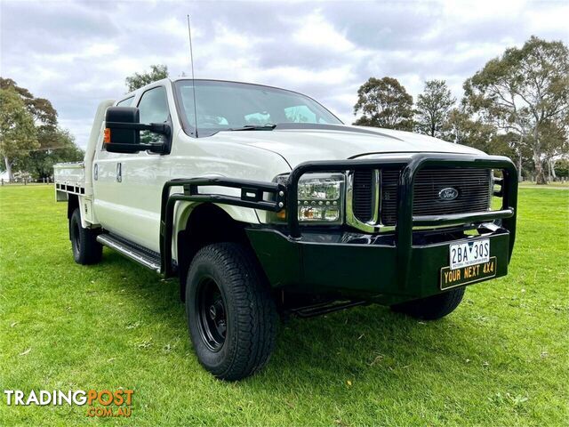 2005 FORD F250 XLT (4X4) RN CREW CAB P\/UP