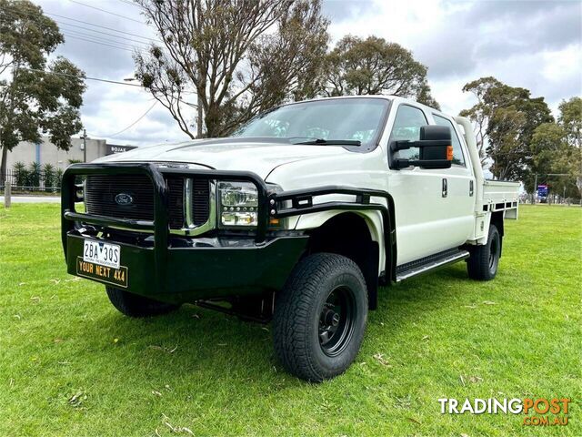 2005 FORD F250 XLT (4X4) RN CREW CAB P\/UP