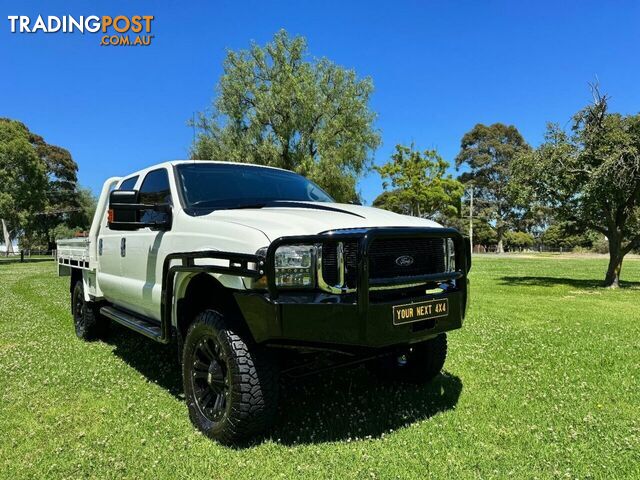 2005 FORD F250 XLT (4X4) RN CREW CAB P\/UP