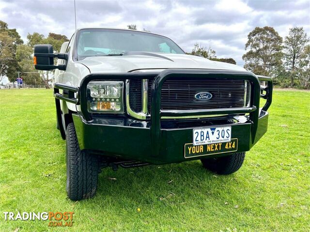 2005 FORD F250 XLT (4X4) RN CREW CAB P\/UP