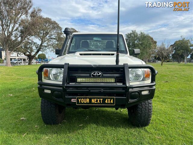 2018 TOYOTA LANDCRUISER WORKMATE (4X4) VDJ79R MY18 CAB CHASSIS