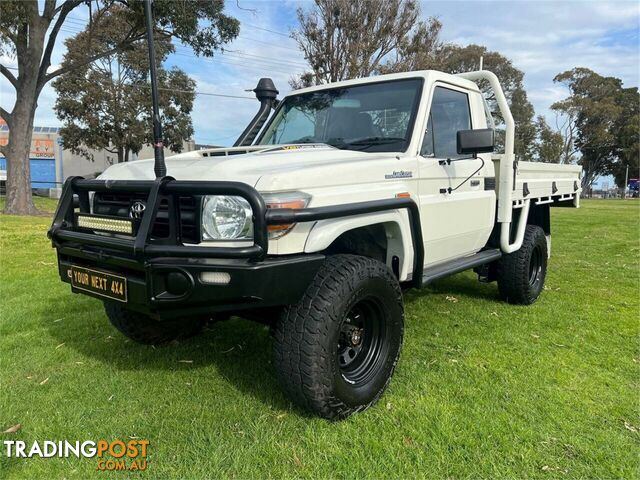 2018 TOYOTA LANDCRUISER WORKMATE (4X4) VDJ79R MY18 CAB CHASSIS