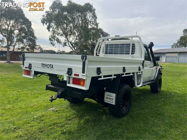 2018 TOYOTA LANDCRUISER WORKMATE (4X4) VDJ79R MY18 CAB CHASSIS