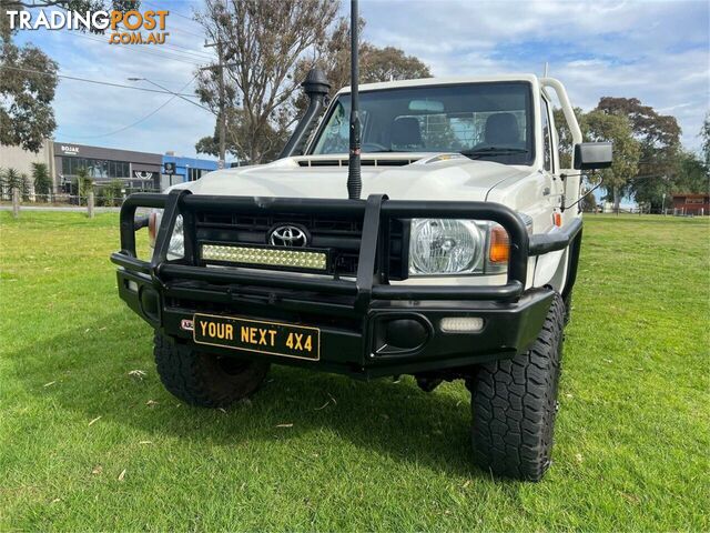 2018 TOYOTA LANDCRUISER WORKMATE (4X4) VDJ79R MY18 CAB CHASSIS