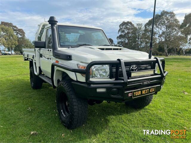 2018 TOYOTA LANDCRUISER WORKMATE (4X4) VDJ79R MY18 CAB CHASSIS