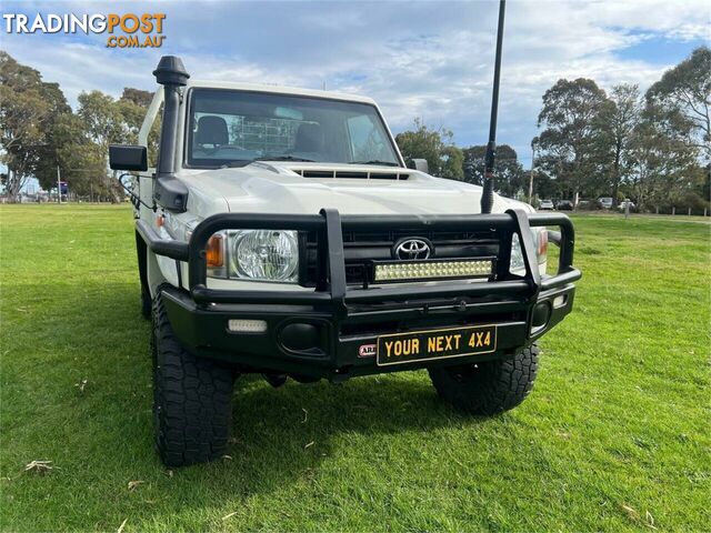 2018 TOYOTA LANDCRUISER WORKMATE (4X4) VDJ79R MY18 CAB CHASSIS