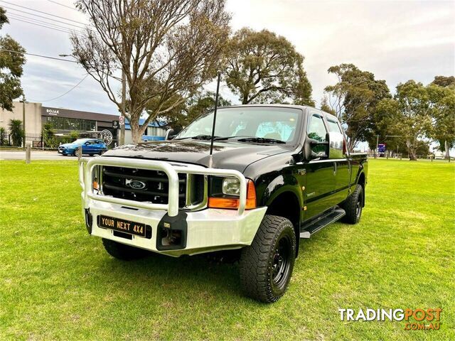 2006 FORD F250 XLT (4X4) RN CREW CAB P\/UP