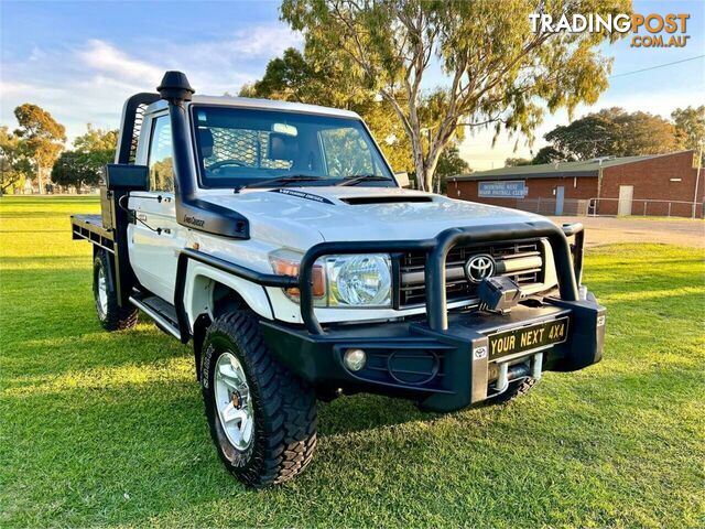 2015 TOYOTA LANDCRUISER WORKMATE (4X4) VDJ79R MY12 UPDATE CAB CHASSIS