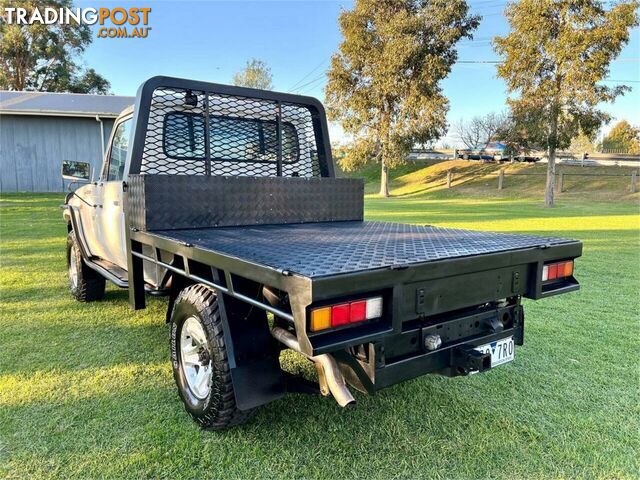2015 TOYOTA LANDCRUISER WORKMATE (4X4) VDJ79R MY12 UPDATE CAB CHASSIS