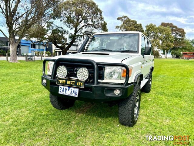 2007 TOYOTA LANDCRUISER WORKMATE (4X4) VDJ76R WAGON