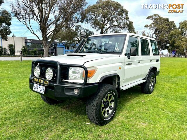 2007 TOYOTA LANDCRUISER WORKMATE (4X4) VDJ76R WAGON