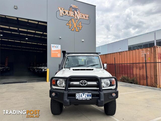 2008 TOYOTA LANDCRUISER WORKMATE (4X4) VDJ76R WAGON
