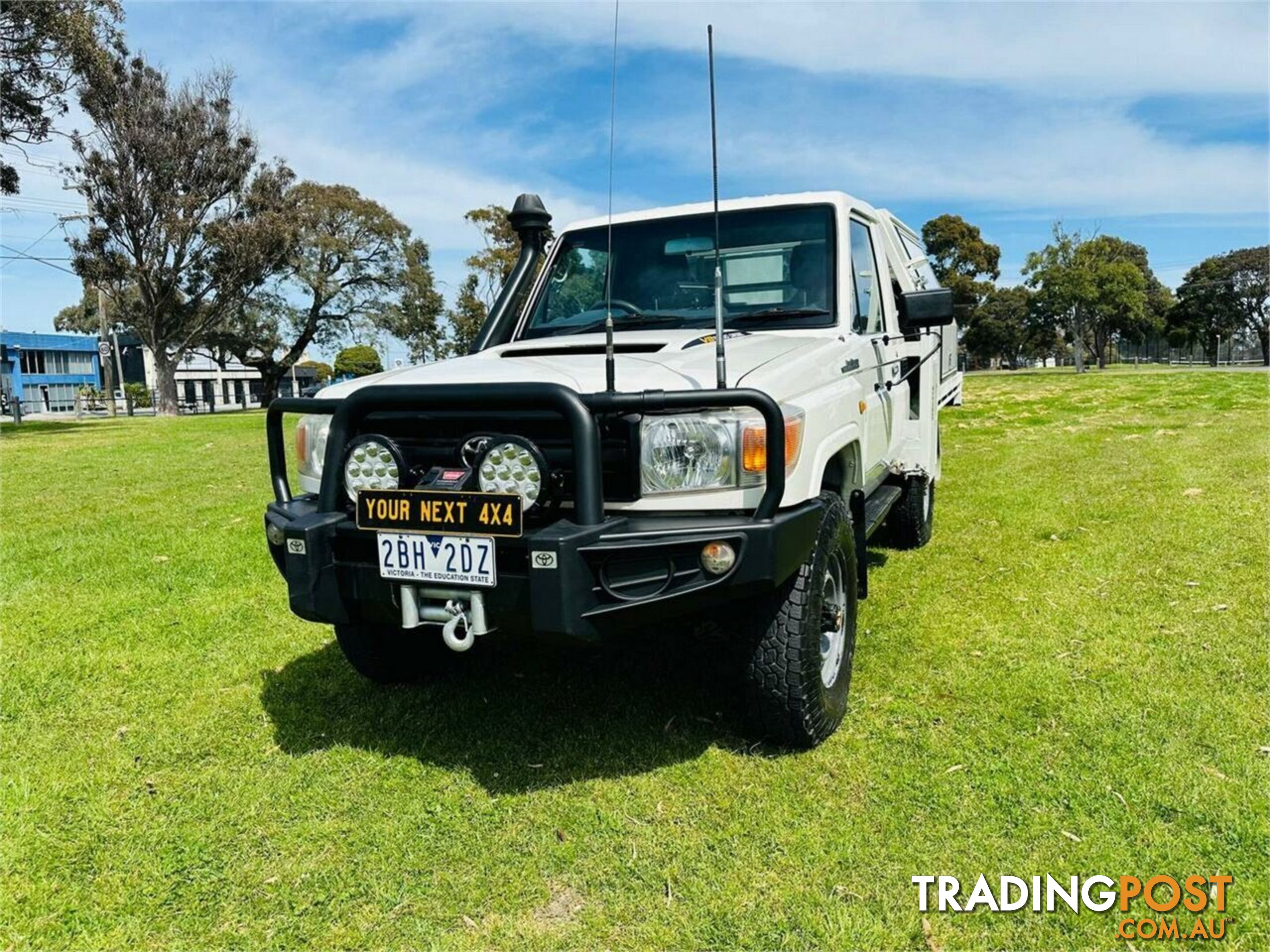 2013 TOYOTA LANDCRUISER WORKMATE (4X4) VDJ79R MY12 UPDATE CAB CHASSIS