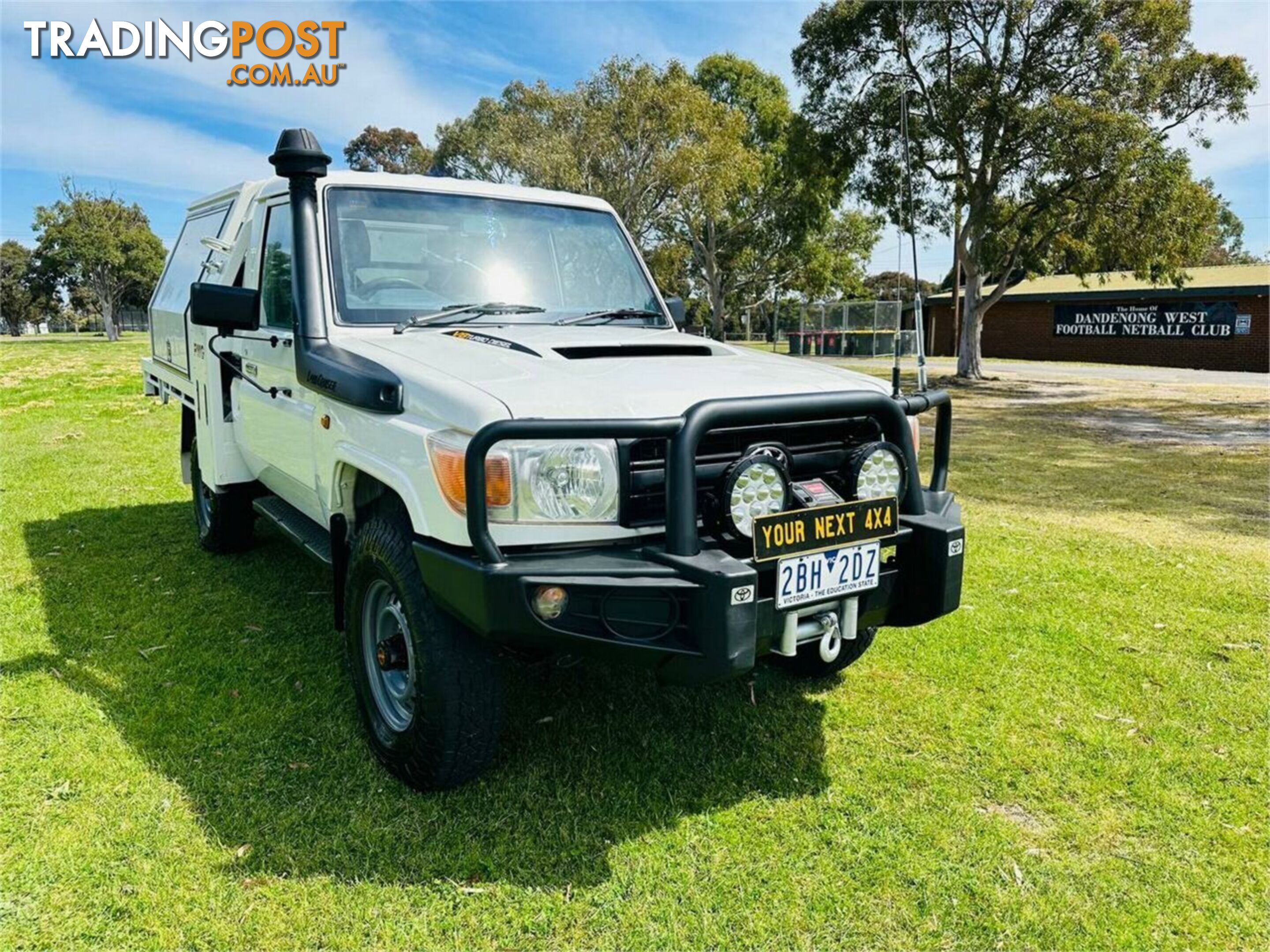 2013 TOYOTA LANDCRUISER WORKMATE (4X4) VDJ79R MY12 UPDATE CAB CHASSIS