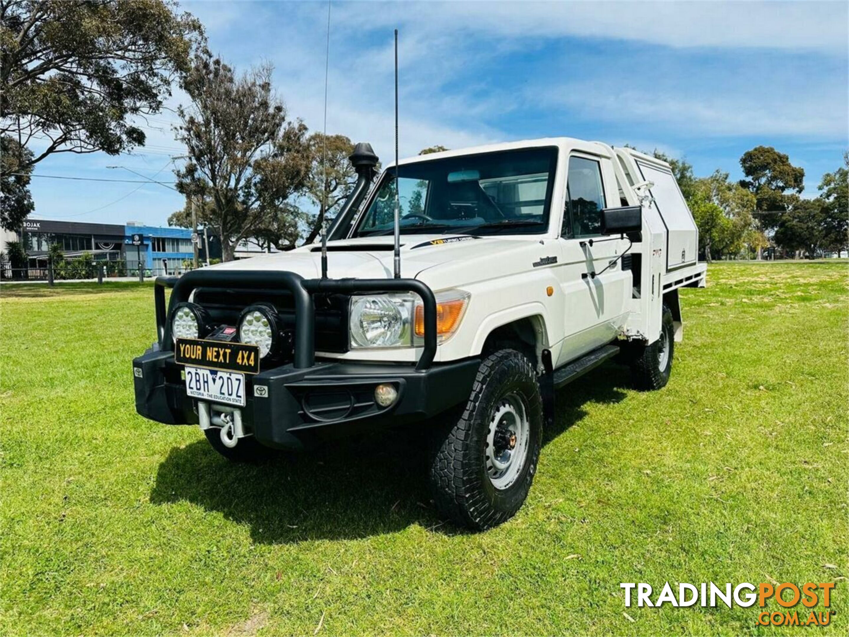 2013 TOYOTA LANDCRUISER WORKMATE (4X4) VDJ79R MY12 UPDATE CAB CHASSIS