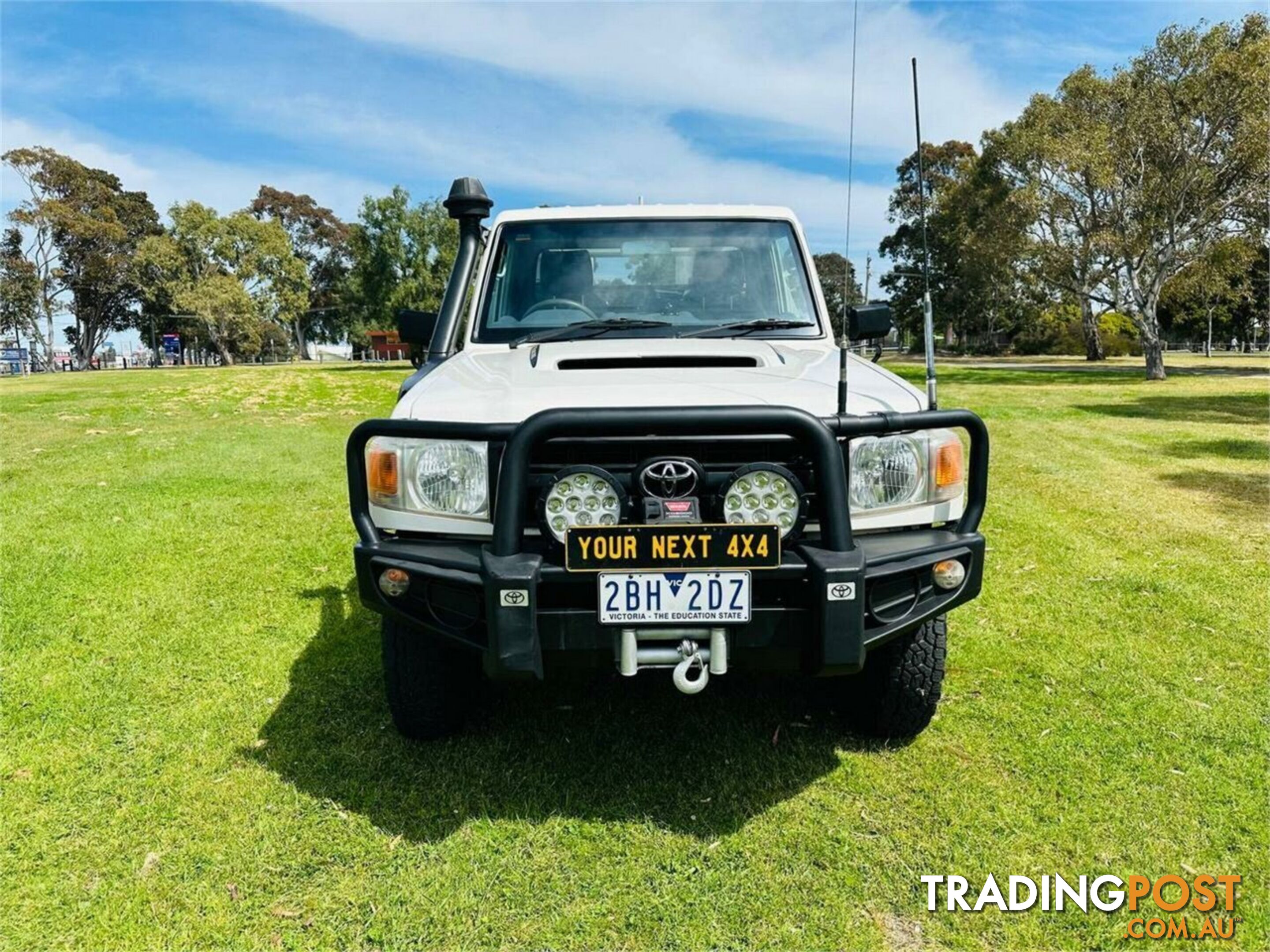 2013 TOYOTA LANDCRUISER WORKMATE (4X4) VDJ79R MY12 UPDATE CAB CHASSIS