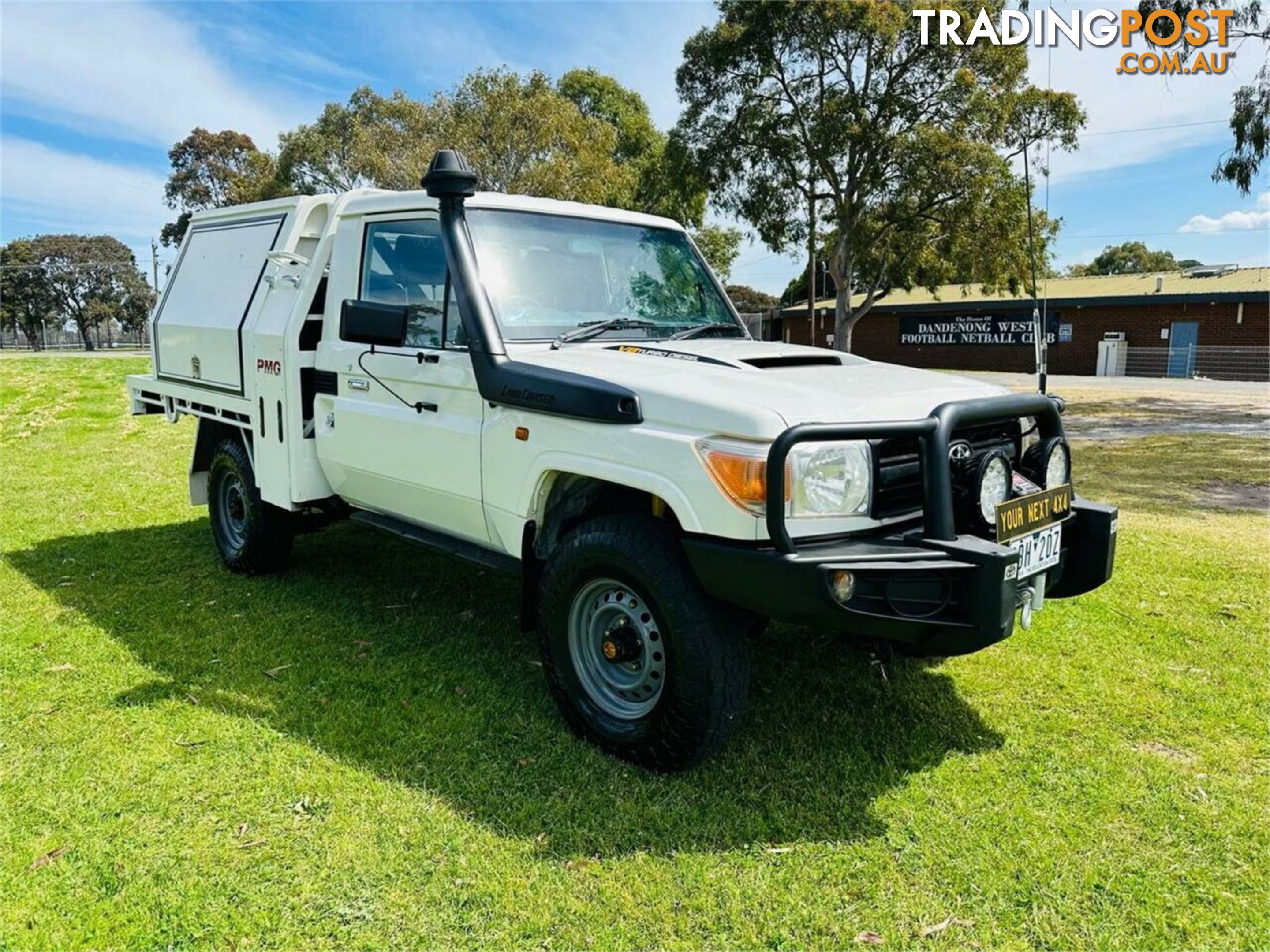 2013 TOYOTA LANDCRUISER WORKMATE (4X4) VDJ79R MY12 UPDATE CAB CHASSIS