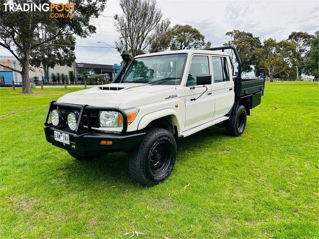 2019 TOYOTA LANDCRUISER WORKMATE (4X4) VDJ79R MY18 DOUBLE C\/CHAS