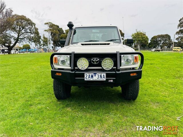 2019 TOYOTA LANDCRUISER WORKMATE (4X4) VDJ79R MY18 DOUBLE C\/CHAS