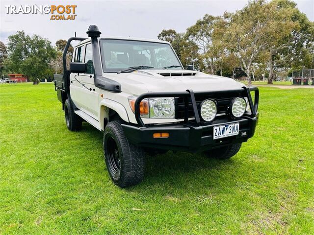 2019 TOYOTA LANDCRUISER WORKMATE (4X4) VDJ79R MY18 DOUBLE C\/CHAS