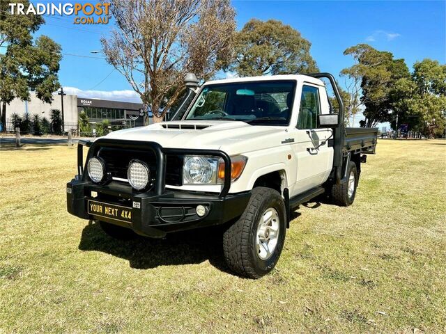2017 TOYOTA LANDCRUISER WORKMATE (4X4) LC70 VDJ79R MY17 CAB CHASSIS