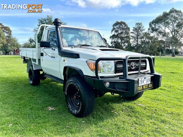 2012 TOYOTA LANDCRUISER WORKMATE (4X4) VDJ79R 09 UPGRADE CAB CHASSIS