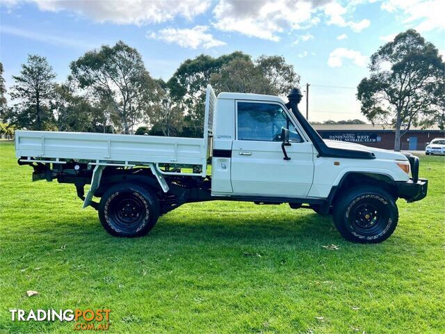 2012 TOYOTA LANDCRUISER WORKMATE (4X4) VDJ79R 09 UPGRADE CAB CHASSIS