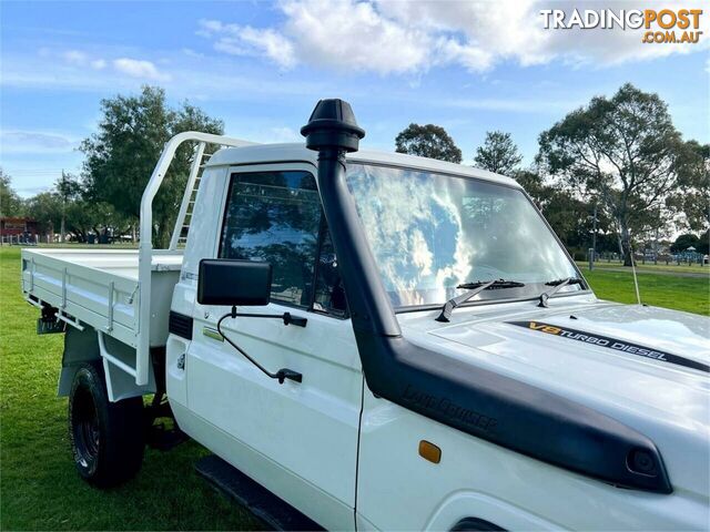 2012 TOYOTA LANDCRUISER WORKMATE (4X4) VDJ79R 09 UPGRADE CAB CHASSIS