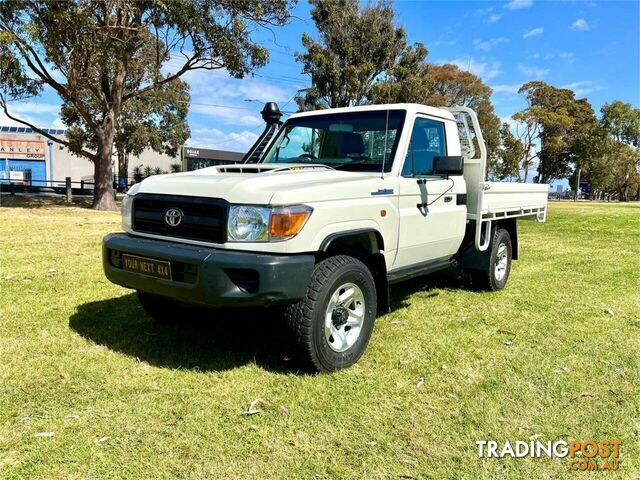 2019 TOYOTA LANDCRUISER WORKMATE (4X4) VDJ79R MY18 DOUBLE C\/CHAS