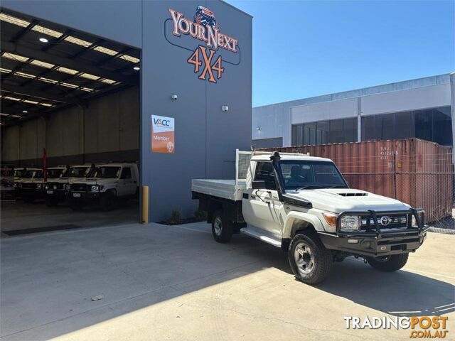 2019 TOYOTA LANDCRUISER GXL (4X4) VDJ79R CAB CHASSIS